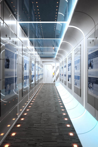 Futuristic Subway